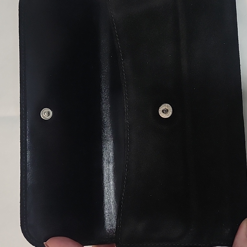 Vintage GUCCI Suede Horsebit Wallet - Picture 6 of 10